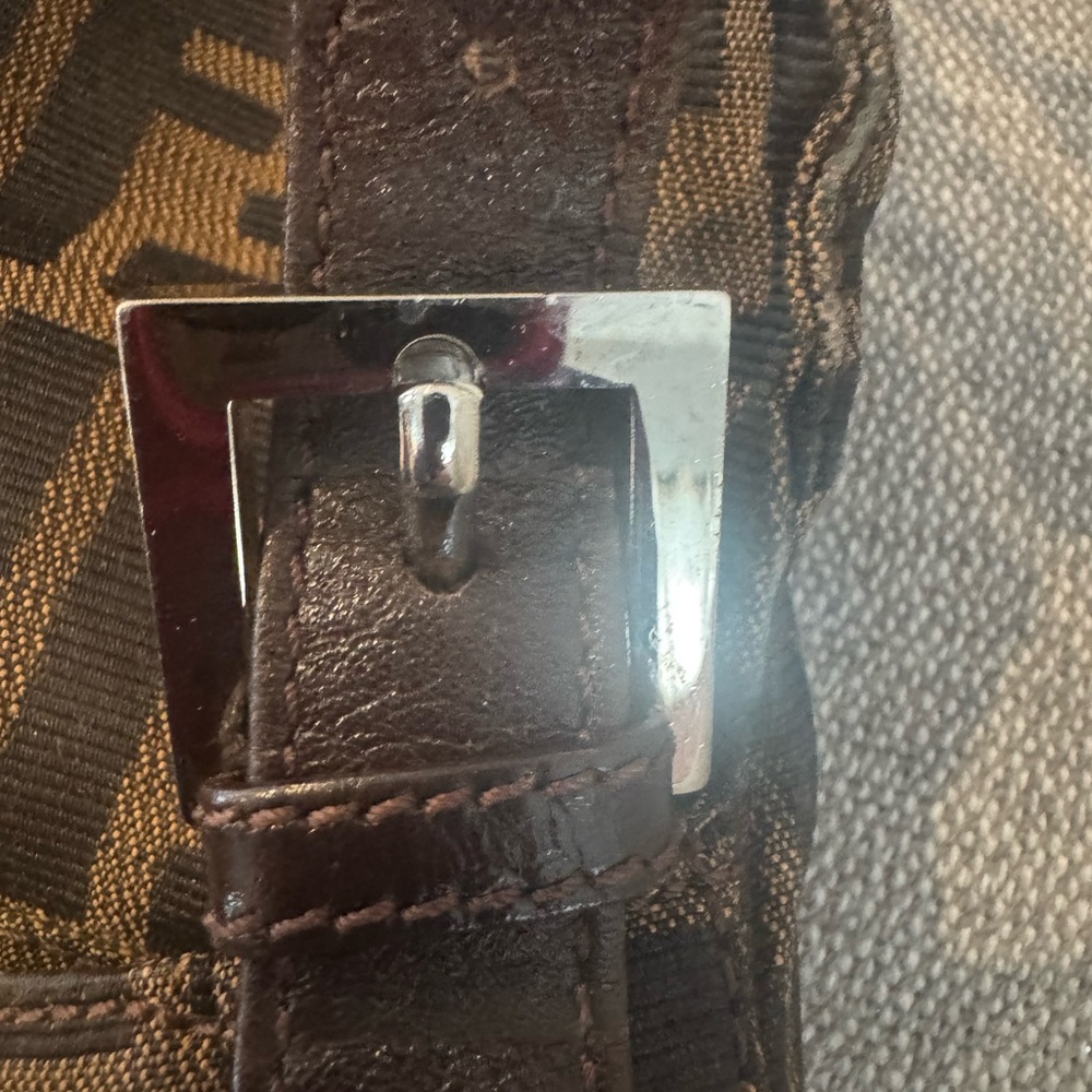 Fendi Black and Brown Shoulder Bag - Picture 12 of 16